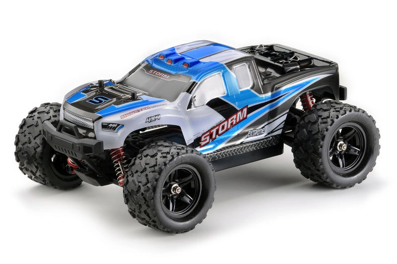 Blue Beast Unleashed Absima Storm 1/18 Monster Truck: Dominate the Dirt!